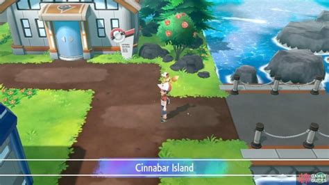 Cinnabar Island Gym 7 Volcano Badge Walkthrough Pokémon Lets