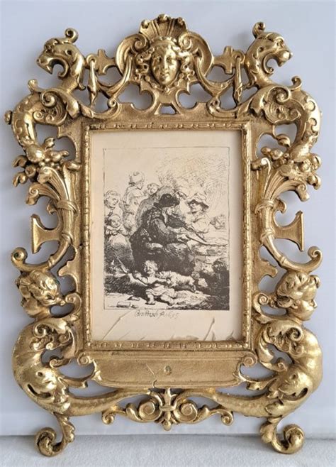 Photo Frame With Pancake Baker After Rembrandt Van Rijn Catawiki