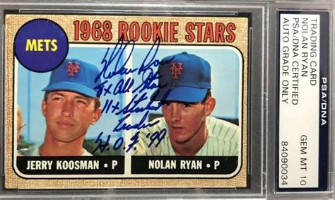 1968 Topps Nolan Ryan Rookie Card: A Closer Look