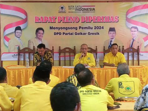 Meriahkan Hut Ke 58 Golkar Siap Kuningkan Gresik Independensi