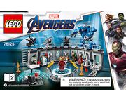 LEGO Instructions - 76125-1 Iron Man Hall of Armour | Rebrickable ...