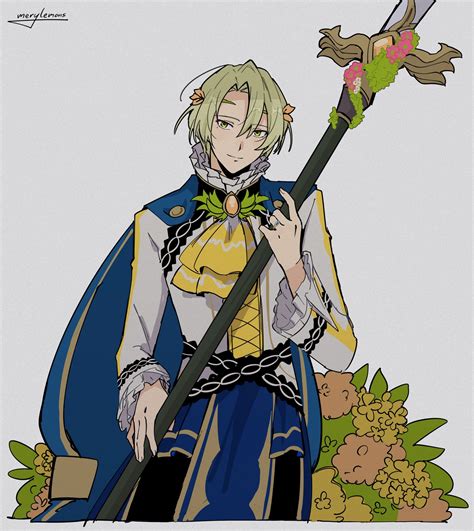 The Big ImageBoard TBIB 1boy Alfred Fire Emblem Artist Name Ascot Bishounen Blonde Hair