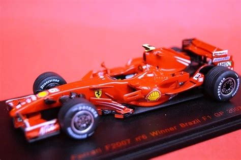 Red Line レッドライン 143 Ferrari フェラーリ F2007 優勝 F1 ブラジルgp Kライコネン 2007 6