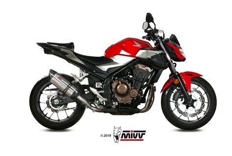 Scarico HONDA CB 500 F Mivv Suono Inox H 075 L7 Mivv