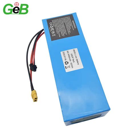 Geb Customized 24v 36v 48v 60v 72v 18650 21700 Lithium Batteries Pack