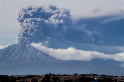 Chilean Volcano Erupts For Third Time This Month