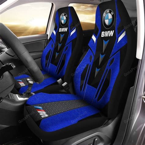 Bmw Set 2 Car Seat Cover Racing Fans Wear