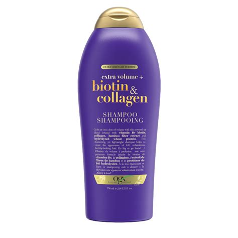 Ogx Extra Strength Biotin And Collagen Shampoo 750ml