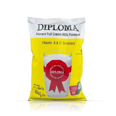 Diploma Full Cream Milk 500 G Fresh Harvest Bangladesh