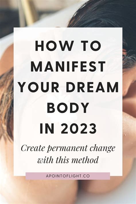 How To Manifest Your Dream Body In 2023 Artofit