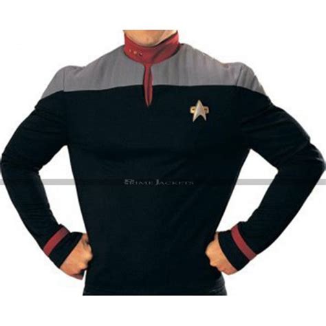 Deep Space Nine Star Trek Uniform Voyager Starfleet Jacket In 2022