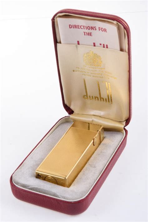 14k Gold Dunhill Rollagas Lighter