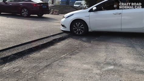 Oddly Satisfying Cars Pass Bump In The Road 20 Car Failure Road