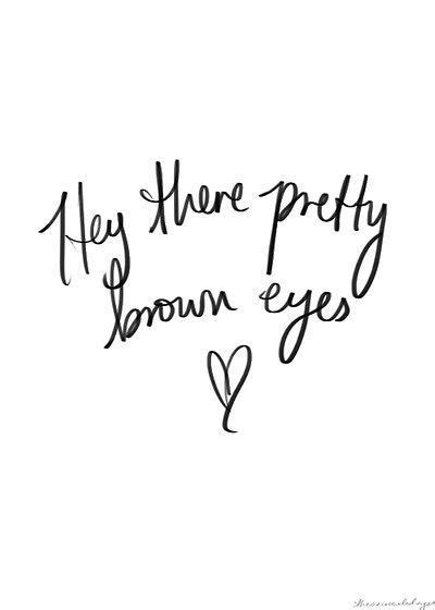 Big Brown Eyes Quotes. QuotesGram