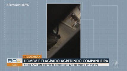 Homem Flagrado Ao Agredir Companheira No Interior Da Bahia V Deo