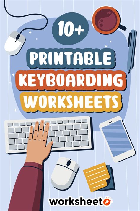 Printable Keyboarding Worksheets Free Pdf At Worksheeto