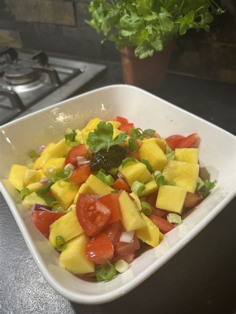 Refreshing Filipino Mango Salad Ensaladang Mangga