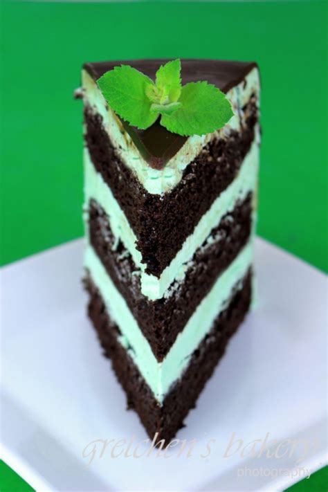 Chocolate Mint Cake Gretchens Vegan Bakery