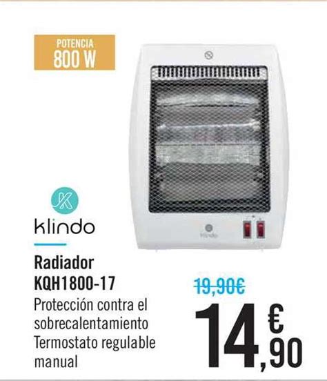 pizarra Endulzar Dental radiador de aceite klindo kor1e9 17 Emoción