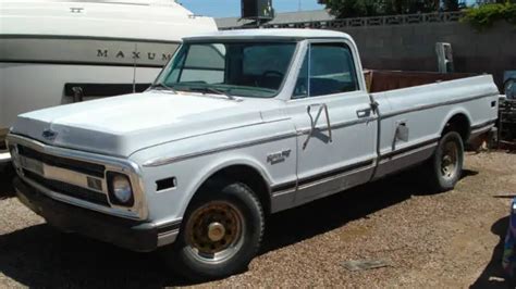 1969 Chevy Chevrolet C20 8 5 Ft Longbed 3 4 Ton 396 Longhorn Rare A C Survior For Sale