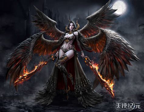 ERA OF ANGELS Dospi Jin Fantasy Art Women Fantasy Warrior Fantasy