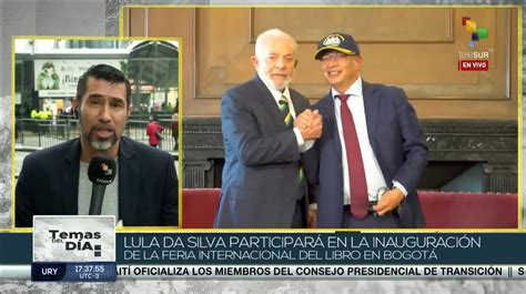 Pdte Lula Da Silva Se Reune Con Su Hom Logo En Colombia Gustavo Petro