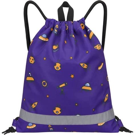 Sac Cordon Sport Enfant Fille Gar On Imperm Able Sac De Piscine