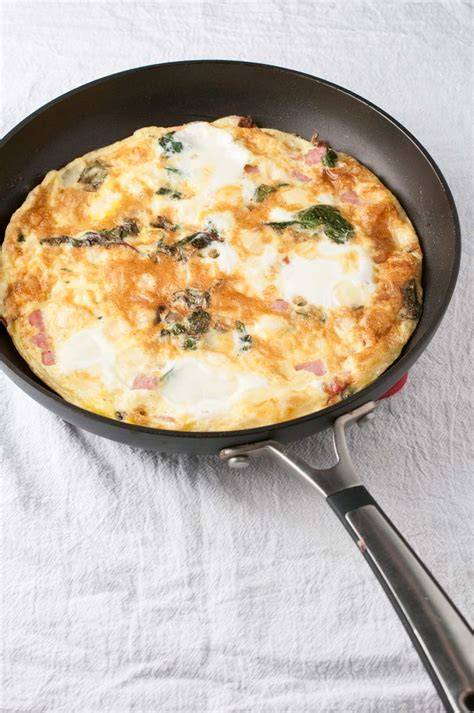 Ham and Swiss Chard Frittata