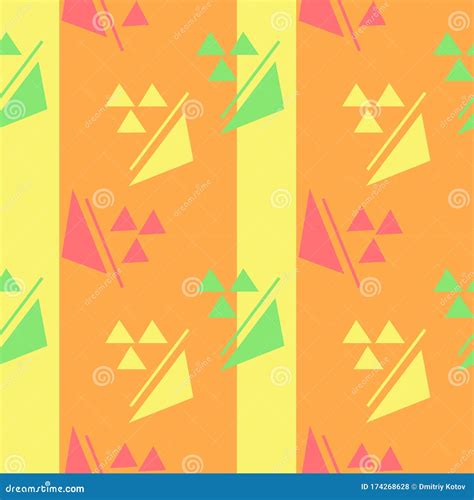 Abstract Seamless Colourful Pattern Geometric Backgrounds Vector Design