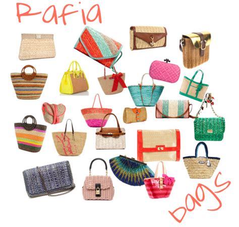 Estilismo Urbano: Rafia bags