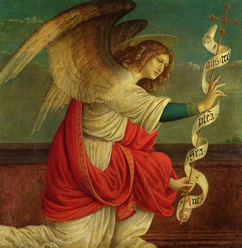 The Angel Gabriel Painting by Gaudenzio Ferrari | Fine Art America