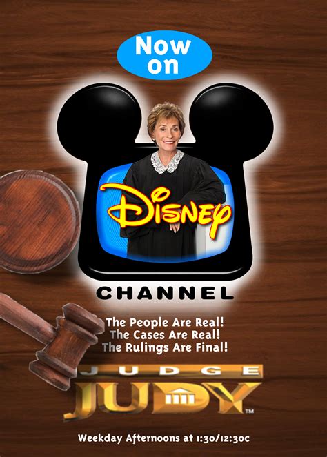 Disney Channel 1997 Advertisement (Judge Judy) by Shakar20 on DeviantArt