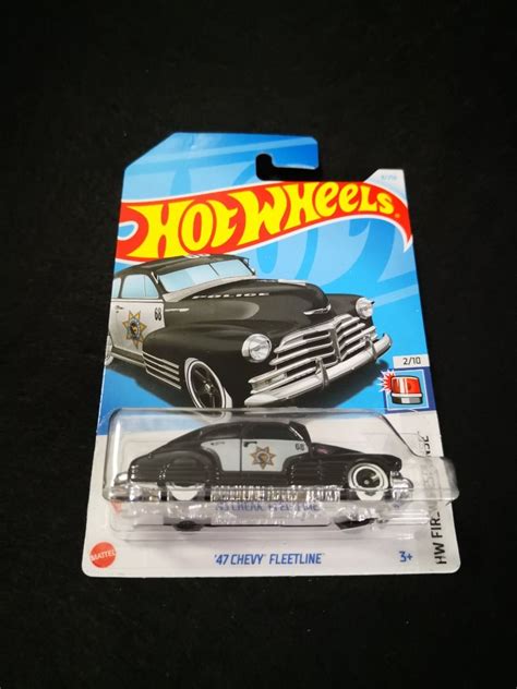 Hot Wheels 47 Chevy Fleetline Regular Treasure Hunt Rth Case A 2024