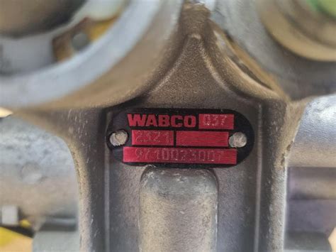 Used WABCO RELAY EMERGENCY VALVE 9710023007 For Sale In Rodenrijseweg