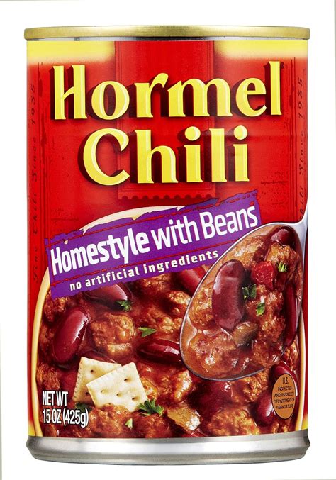 Amazon HORMEL Home Style Chili With Beans 15 Ounce Pack Of 12