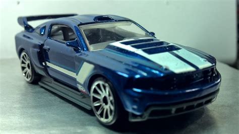 Hot Wheels CUSTOM 12 FORD MUSTANG HW Showroom Then And Now 2013 Hot Wheels Ford Mustang