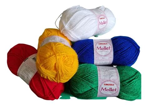 Kit Novelos L Mollet G C Rculo Para Croche Trico Frete Gr Tis