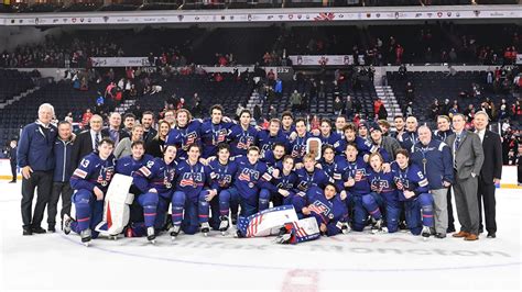 2023 World Juniors Photos From Team Usas Bronze Medal Win Over Sweden