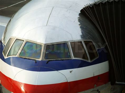 Cockpit of an airplane | Stock image | Colourbox