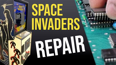 Space Invaders Arcade Repair - The Geek Pub