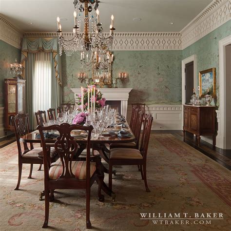 English Manor House 2 Traditional Dining Room Atlanta By William T Baker Houzz