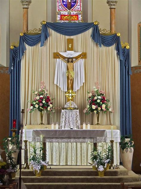 Altar Pentecost S Church Altar Decorations Altar Decorations Church