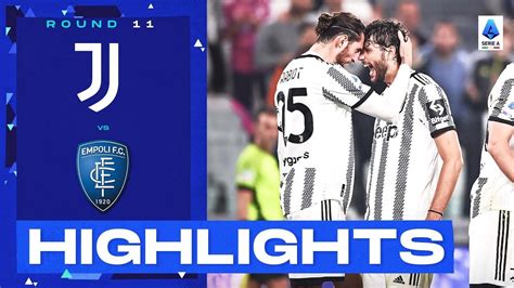 Juventus Empoli Continuano I Segnali Di Risveglio Dei Bianconeri