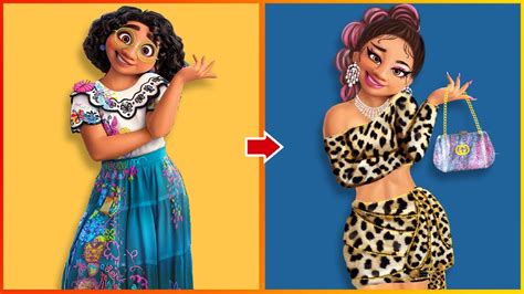 Disney Encanto Mirabel Madrigal Glow Up Encanto Mirabel Transformation Youtube