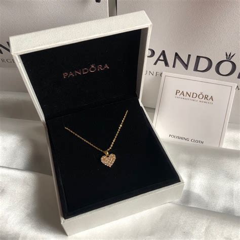 HEART PANDORA NECKLACE | Shopee Philippines