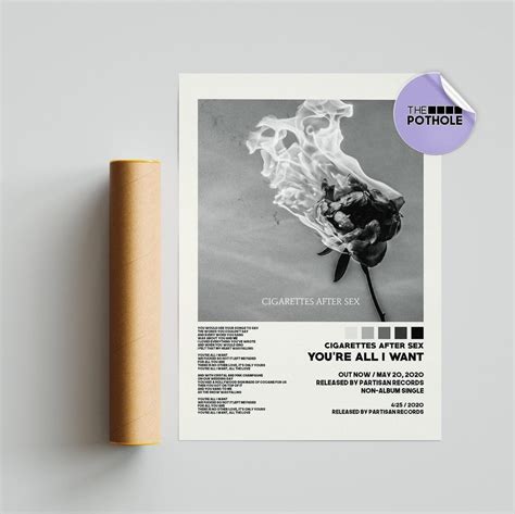 Cigarettes After Sex Posters You Re All I Want Poster Cigarettes