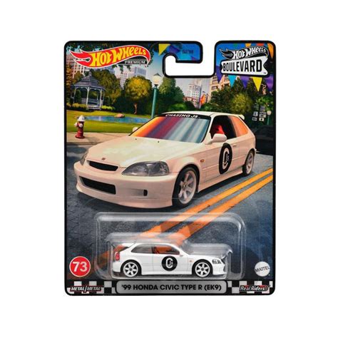 mô hình số 73 xe 99 Honda Civic Type R EK9 chính hãng Hot Wheels tỉ lệ 1 64 Shopee Việt Nam