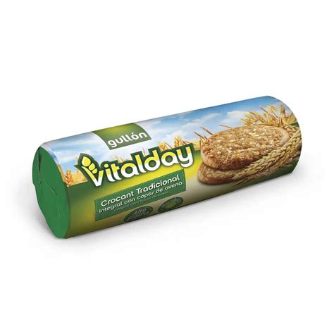 Bolachas Vitalday Crocante Tradicional GULLÓN Nutripédia