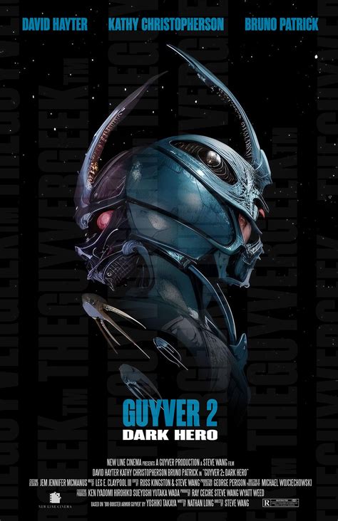 Guyver 2: Dark Hero Movie Poster A 12X18 the Guyver Geek - Etsy