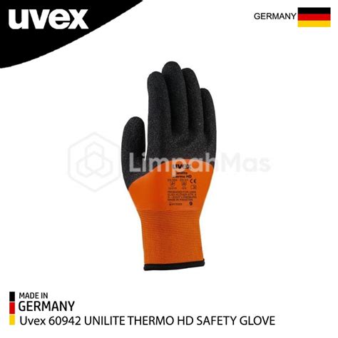 Jual Hand Protection Art 60942 Unilite Thermo Hd Safety Glove Uvex